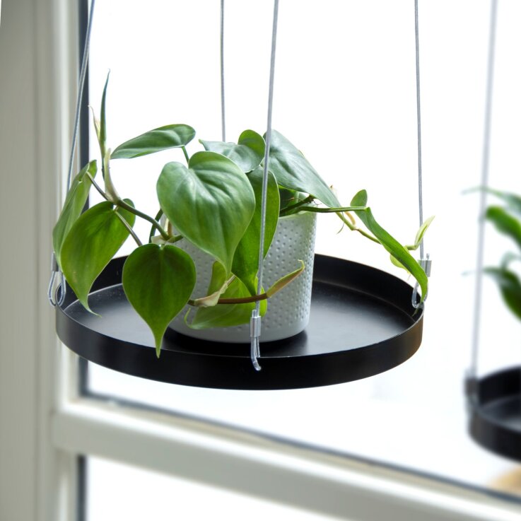 ESSCHERT DESIGN Hängendes Pflanzentablett, L