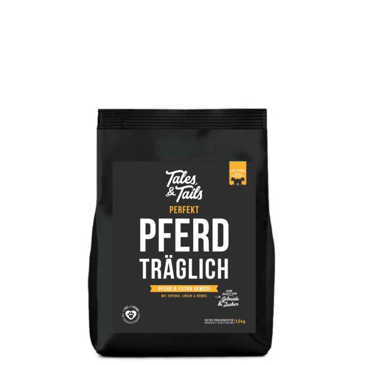 Hunde - Trockenfutter TALES & TAILS "Perfekt Pferdträglich", 1,5 kg
