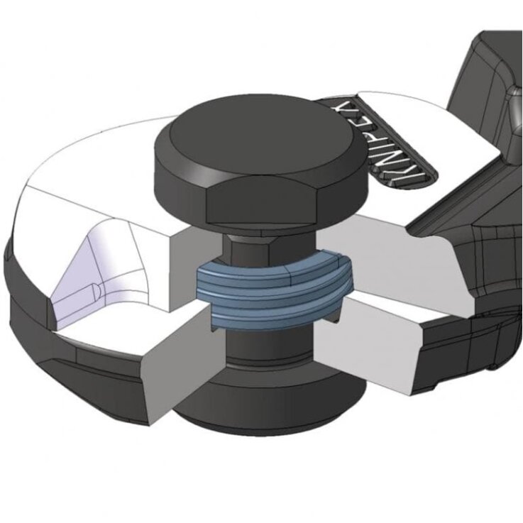 KNIPEX 95 61 190 Drahtseilschere 190 mm