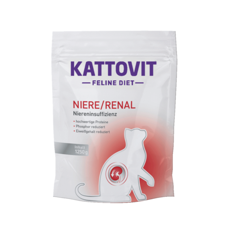 Katzen - Trockenfutter KATTOVIT Feline Diet Niere/Renal
