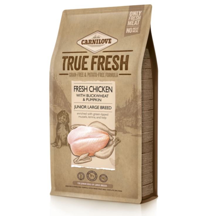 Hunde - Trockenfutter CARNILOVE Junior True Fresh Chicken Large Breed