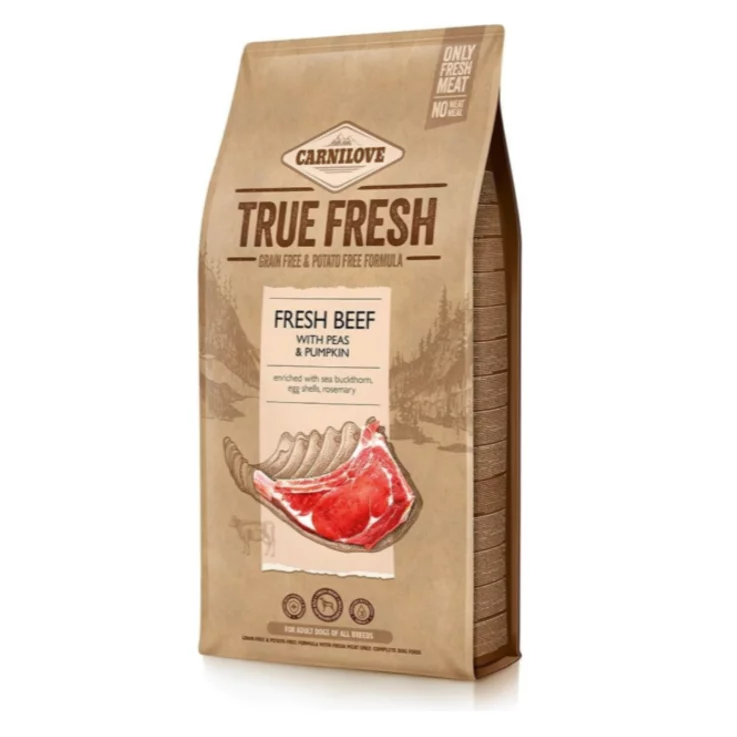 Hunde - Trockenfutter CARNILOVE Adult True Fresh Beef