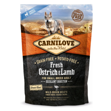 Hunde - Trockenfutter CARNILOVE Adult Fresh Ostrich &...