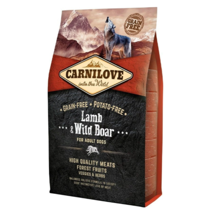 Hunde - Trockenfutter CARNILOVE Adult Lamb & Wild Boar