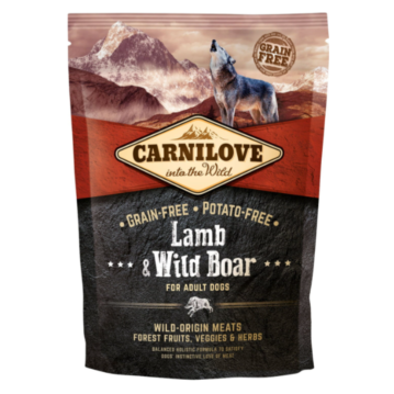 Hunde - Trockenfutter CARNILOVE Adult Lamb & Wild Boar