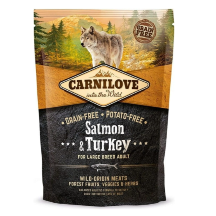 Hunde - Trockenfutter CARNILOVE Adult Salmon & Turkey Large Breed