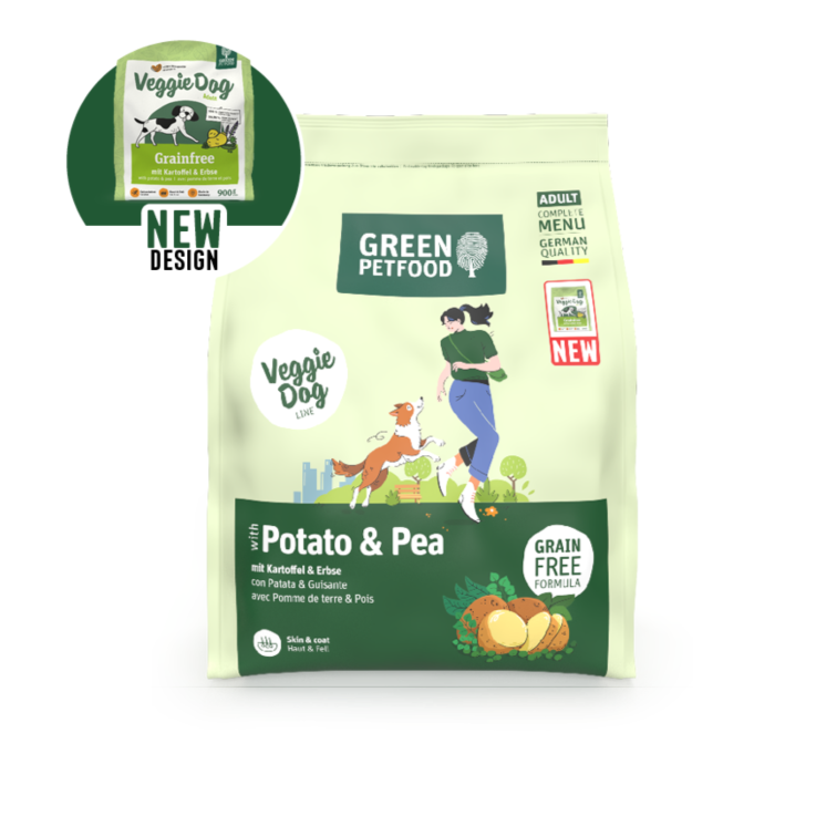 Hunde - Trockenfutter GREEN PETFOOD Veggie Dog mit Kartoffel & Erbse