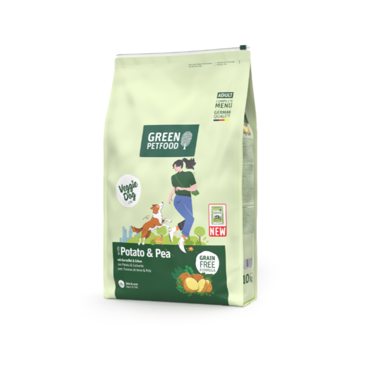 Hunde - Trockenfutter GREEN PETFOOD Veggie Dog mit Kartoffel & Erbse