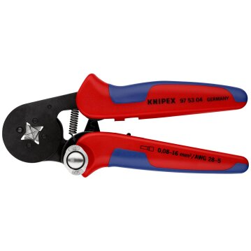 KNIPEX  Selbsteinst. Crimpzange f.Aderendhuelsen