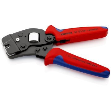 KNIPEX 97 53 08  Selbsteinst. Crimpzange f.Aderendhuelsen