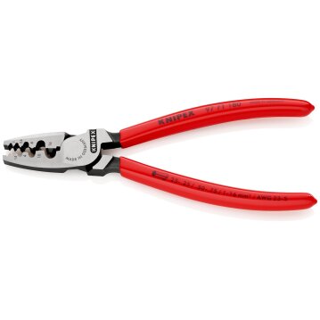 KNIPEX 97 71 180 Crimpzange fuer Aderendhuelsen