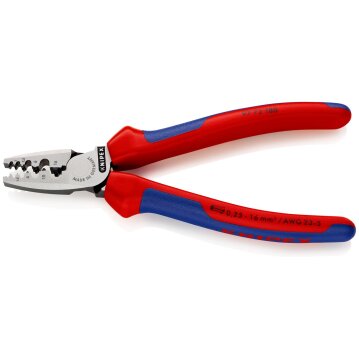 KNIPEX 97 72 180 Crimpzange fuer Aderendhuelsen