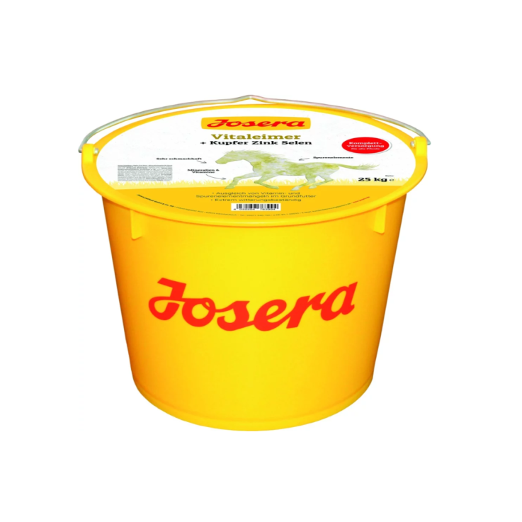 Pferde - Leckstein JOSERA Vitaleimer, 25 kg