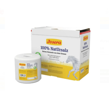Pferde - Leckstein JOSERA 100 % NatUrsalz, 5 kg