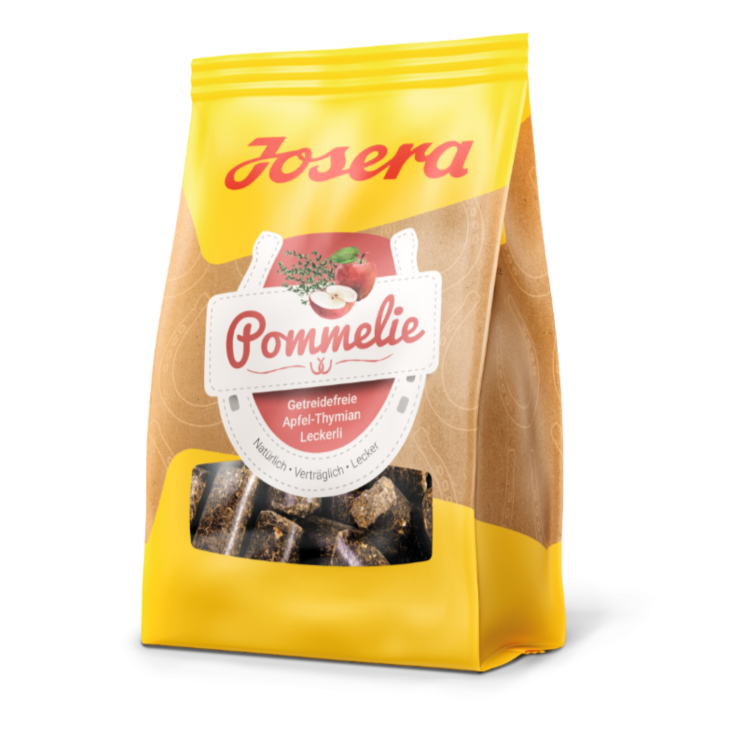JOSERA Pommelie, Apfel-Thymian-Leckerli für Pferde, 900 g