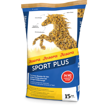 Pferde - Ergänzungsfutter JOSERA Sport Plus, 15 kg