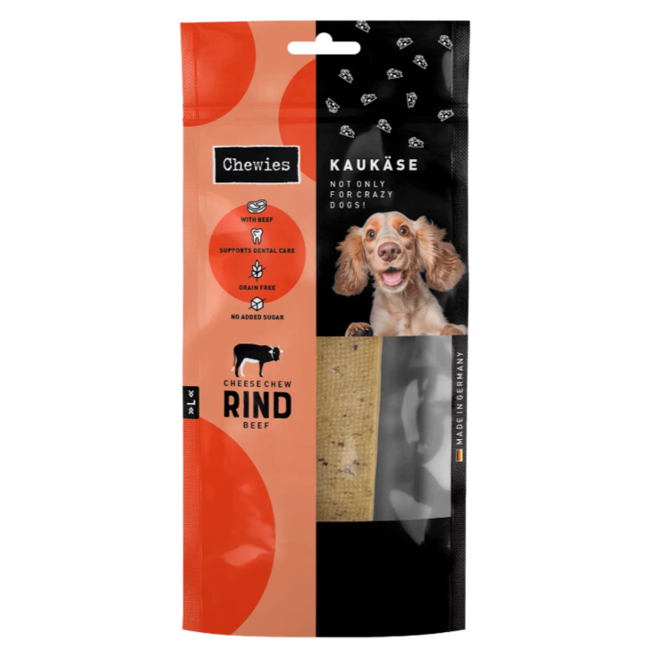 Hunde - Leckerli CHEWIES Kau-Käse mit Rind