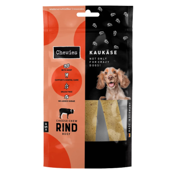 Hunde - Leckerli CHEWIES Kau-Käse mit Rind