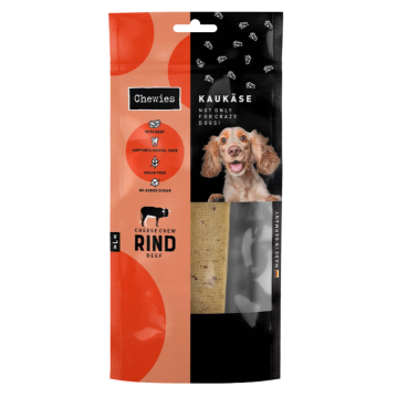 Hunde - Leckerli CHEWIES Kau-Käse mit Rind
