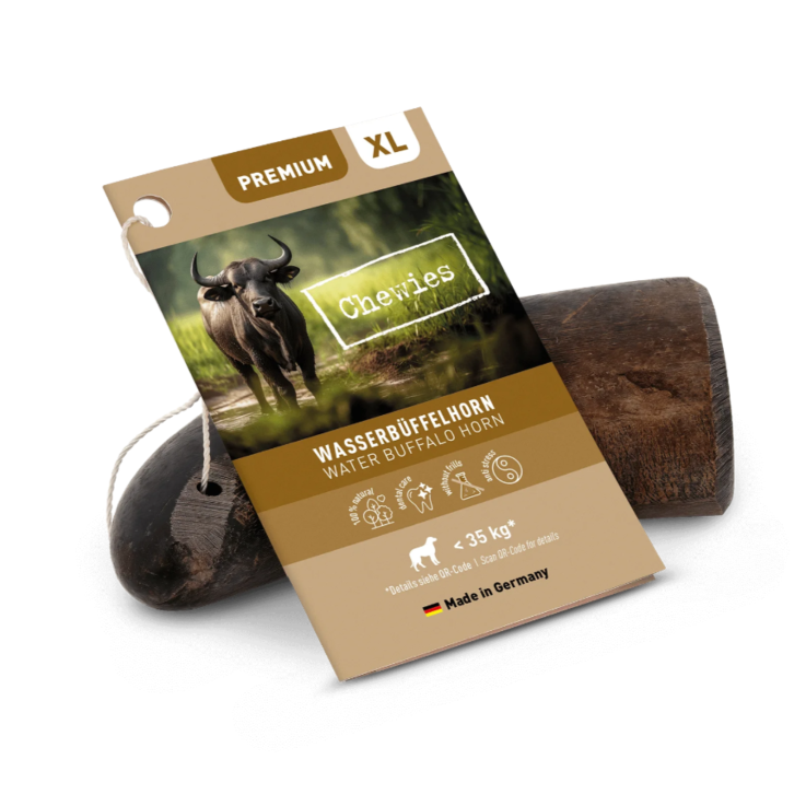 Hunde - Kauartikel CHEWIES Wasserbüffelhorn, XL, 260 g