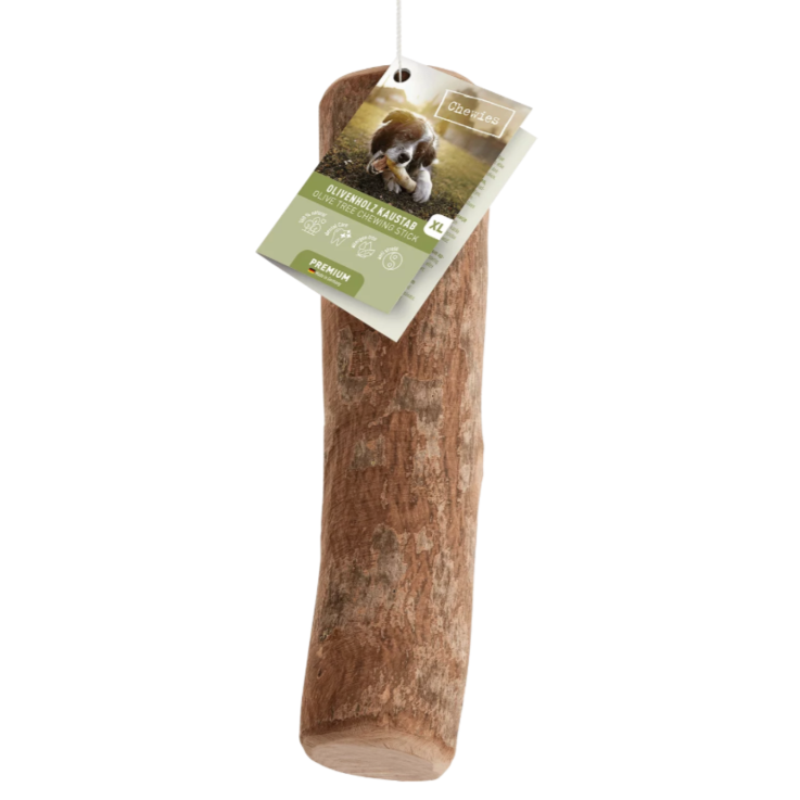 Hunde - Kauartikel CHEWIES Olivenholz-Kaustab