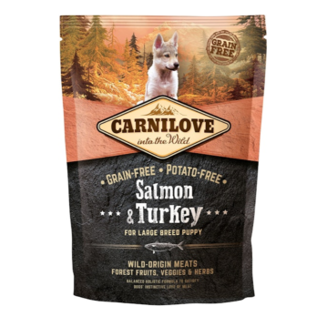 Hunde - Trockenfutter CARNILOVE Puppy Salmon & Turkey...