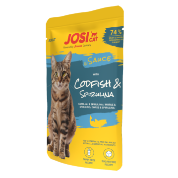 Katzen - Nassfutter JOSERA JosiCat with Codfish &amp;...