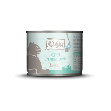 Katzen - Nassfutter MjAMjAM Kitten Pute & Lachsöl