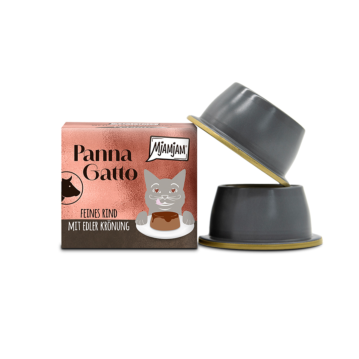 Katzen - Nassfutter MjAMjAM Panna Gatto - feines Rind mit...