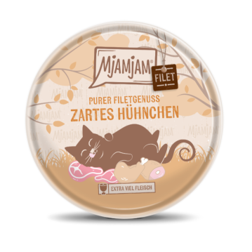 Katzen - Nassfutter MjAMjAM Purer Filetgenuss - zartes...