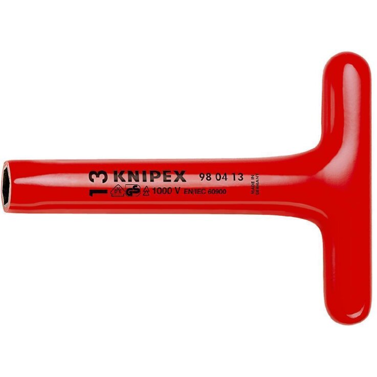 KNIPEX  T-Steckschluessel 10 x 200 mm