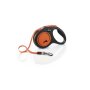 FLEXI New Neon Gurt, neon - orange, M, 5 m