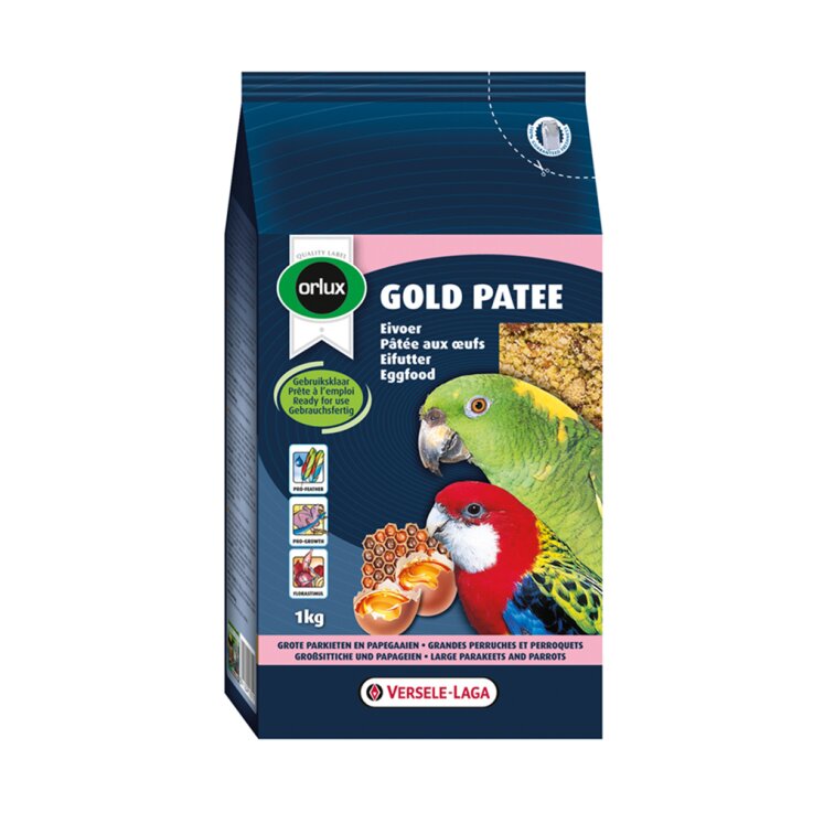 ORLUX Gold patee Großsittiche/Papageien, 1 kg