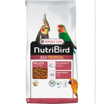 NUTRIBIRD G14 Tropical Extrudierte Pellets,...