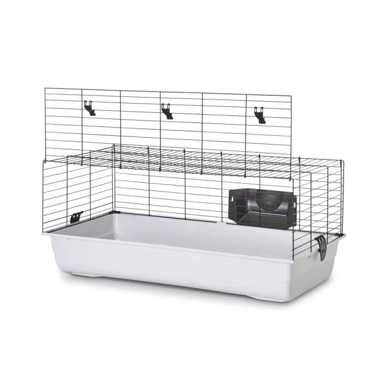 NOBBY  Nagerheim "AMBIENTE 120", hellgrau, 118 x 64,5 x 43 cm