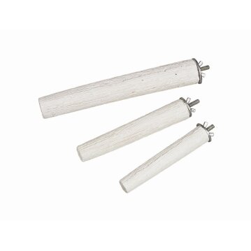 NOBBY  Mineral Stones Sitzstange, wei&szlig;, 12,5 cm
