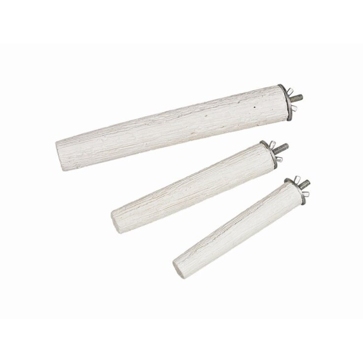 NOBBY  Mineral Stones Sitzstange, weiß, 22 cm