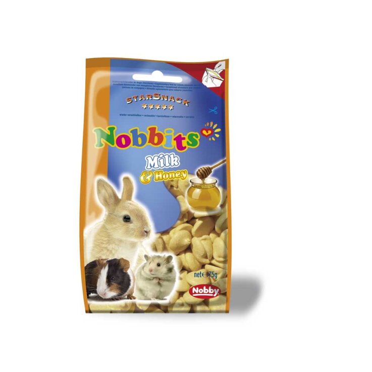 NOBBY  Nobbits Milk & Honey, 75 g