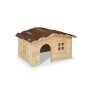 NOBBY  WOODLAND Nager-Holzhaus "DINKI", S, 20 x 14 x 12 cm