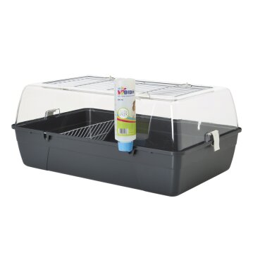 NOBBY  Meerschweinchenheim "Rody", schwarz, 70...