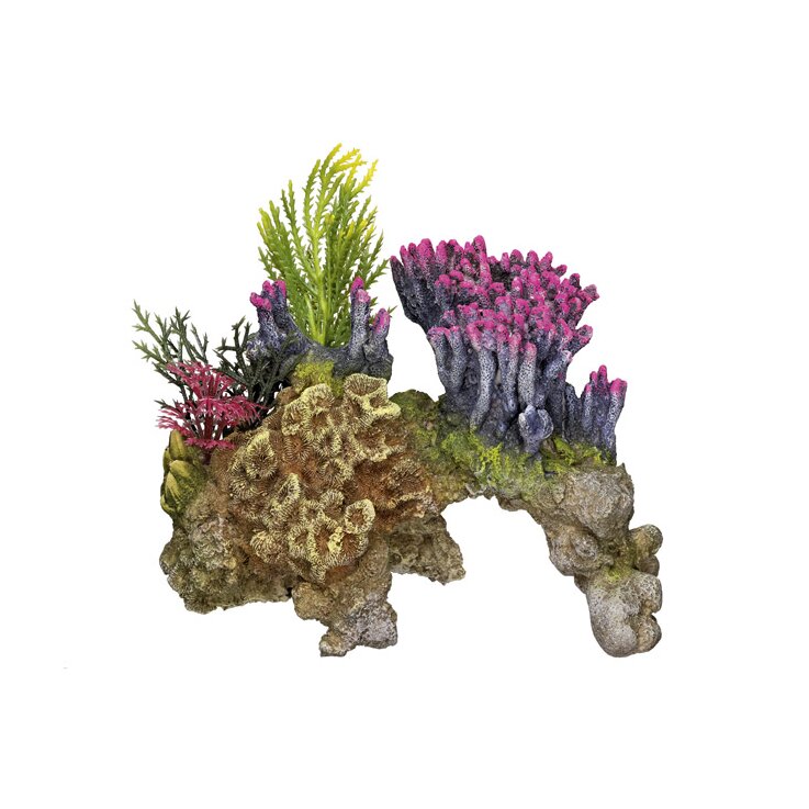 NOBBY Aqua Ornaments "KORALLE" mit Pflanzen