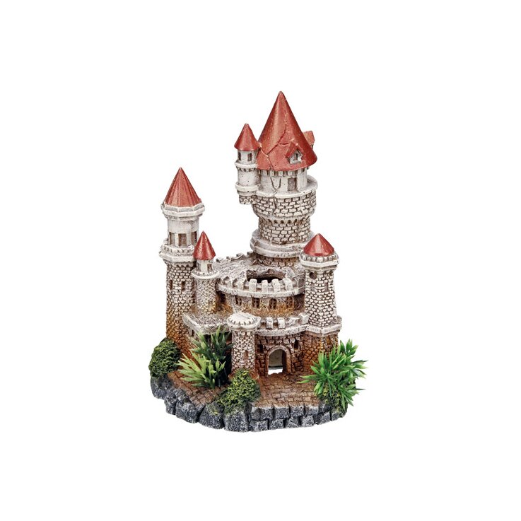 NOBBY Aqua Ornaments "SCHLOSS" mit Pflanzen