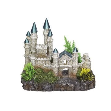 NOBBY Aqua Ornaments "SCHLOSS" mit Pflanzen
