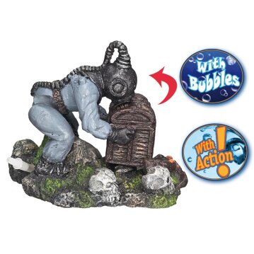 NOBBY Aqua Ornaments "TAUCHER MIT SCHATZKISTE",...