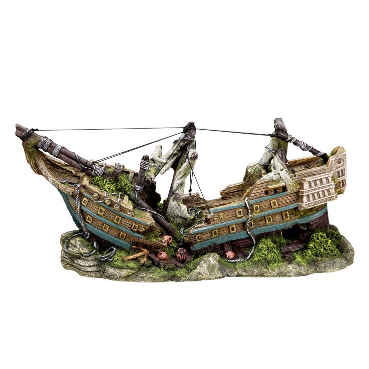 NOBBY Aqua Ornaments "BOOT", 44,5 x 16 x 20 cm