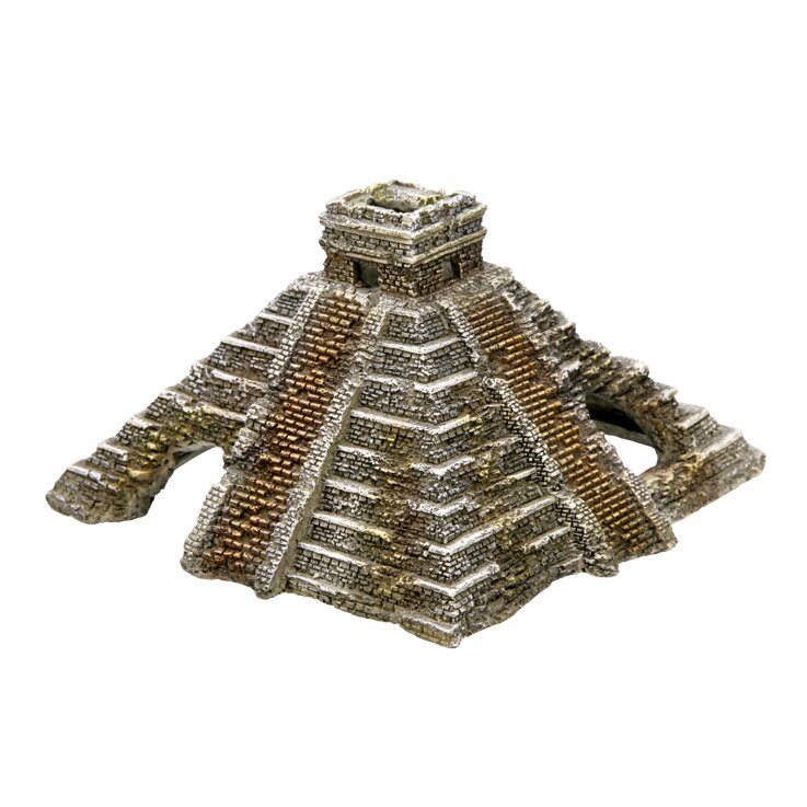 NOBBY Aqua Ornaments "MAYA PYRAMIDE", 16 x 16,5 x 10 cm