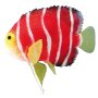 NOBBY Aqua Ornaments Fantasy Decor "SKALAR", 11 x 9 cm