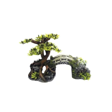 NOBBY Aqua Ornaments "BR&Uuml;CKE MIT BONSAI",...