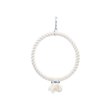 NOBBY Kletterringe aus Baumwolle, wei&szlig;, M, &Oslash;...