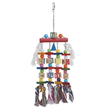 NOBBY Cage Toy Dschungel, bunt, 50 x 15 cm